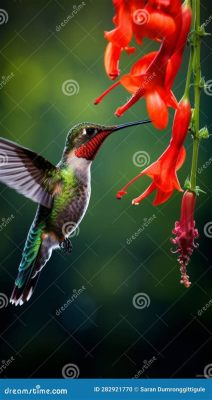  Xantus's Hummingbird: Met zijn ongeëvenaarde wendbaarheid flitst deze kleine juweel door de lucht terwijl hij nectar uit bloemen zuigt met een tong zo lang als zijn hele lichaam!